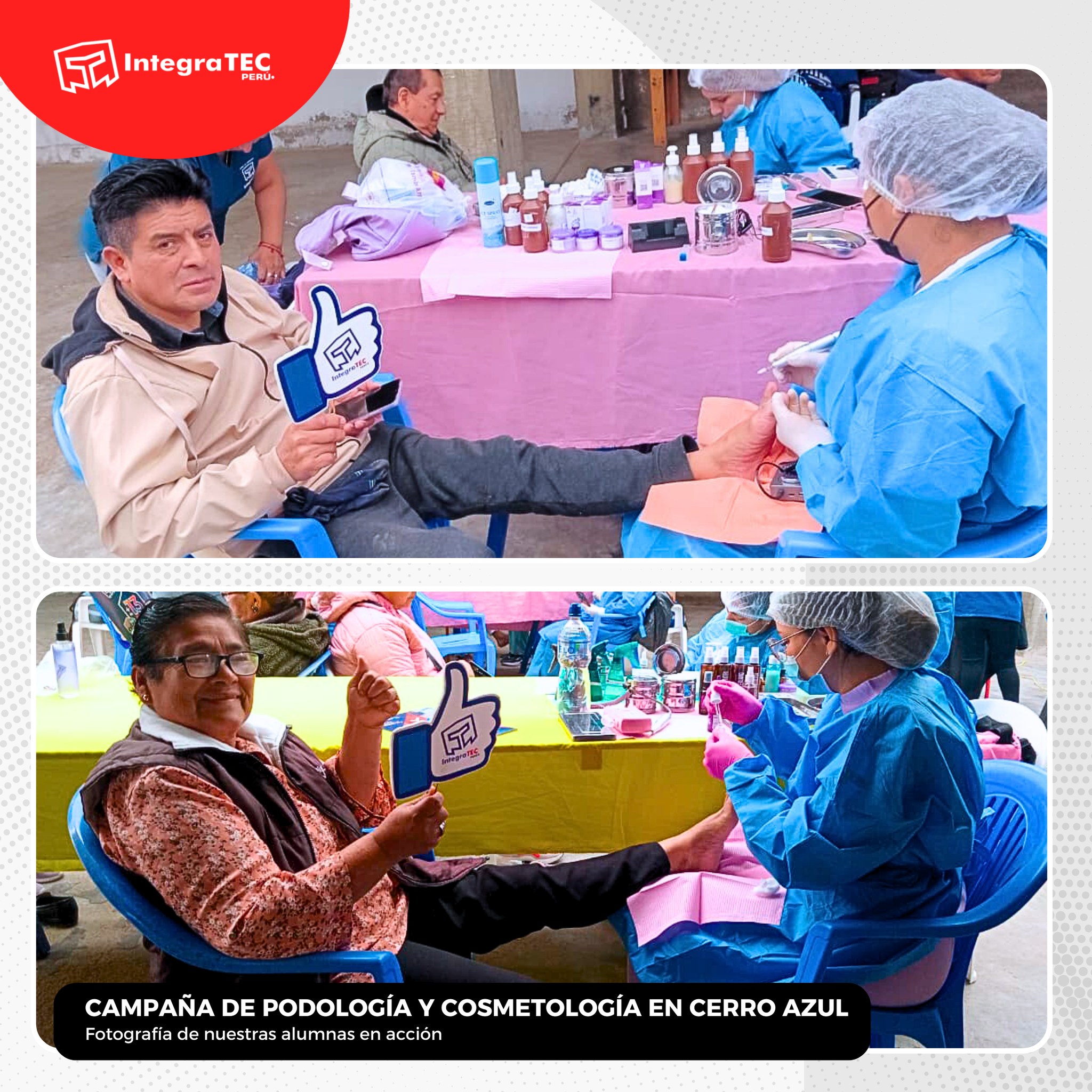 CAMPAÑA COSMETOLOGIA - CERRO AZUL