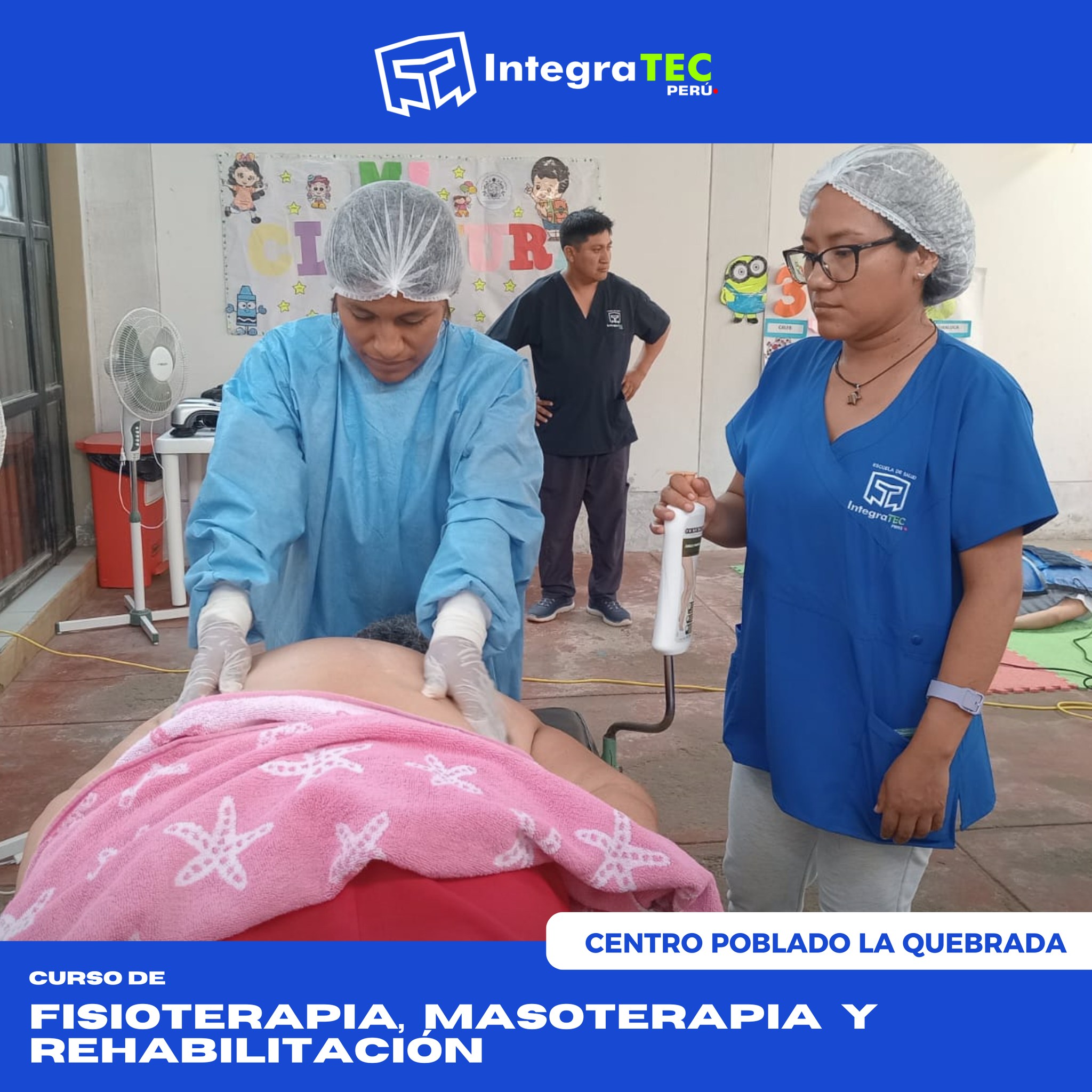 CAMPAÑA GRATUITA DE FISIOTERAPIA - C.P. LA QUEBRADA