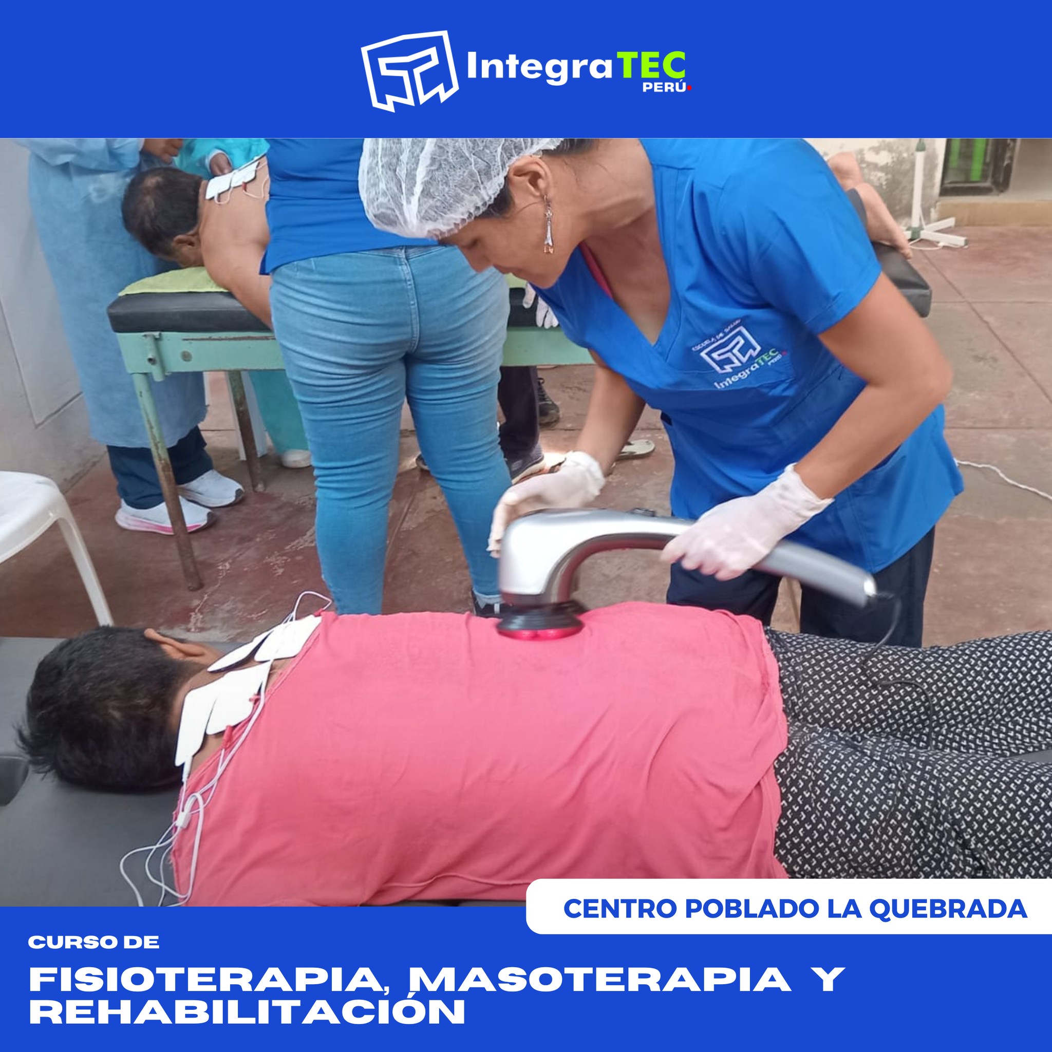 CAMPAÑA GRATUITA DE FISIOTERAPIA - C.P. LA QUEBRADA