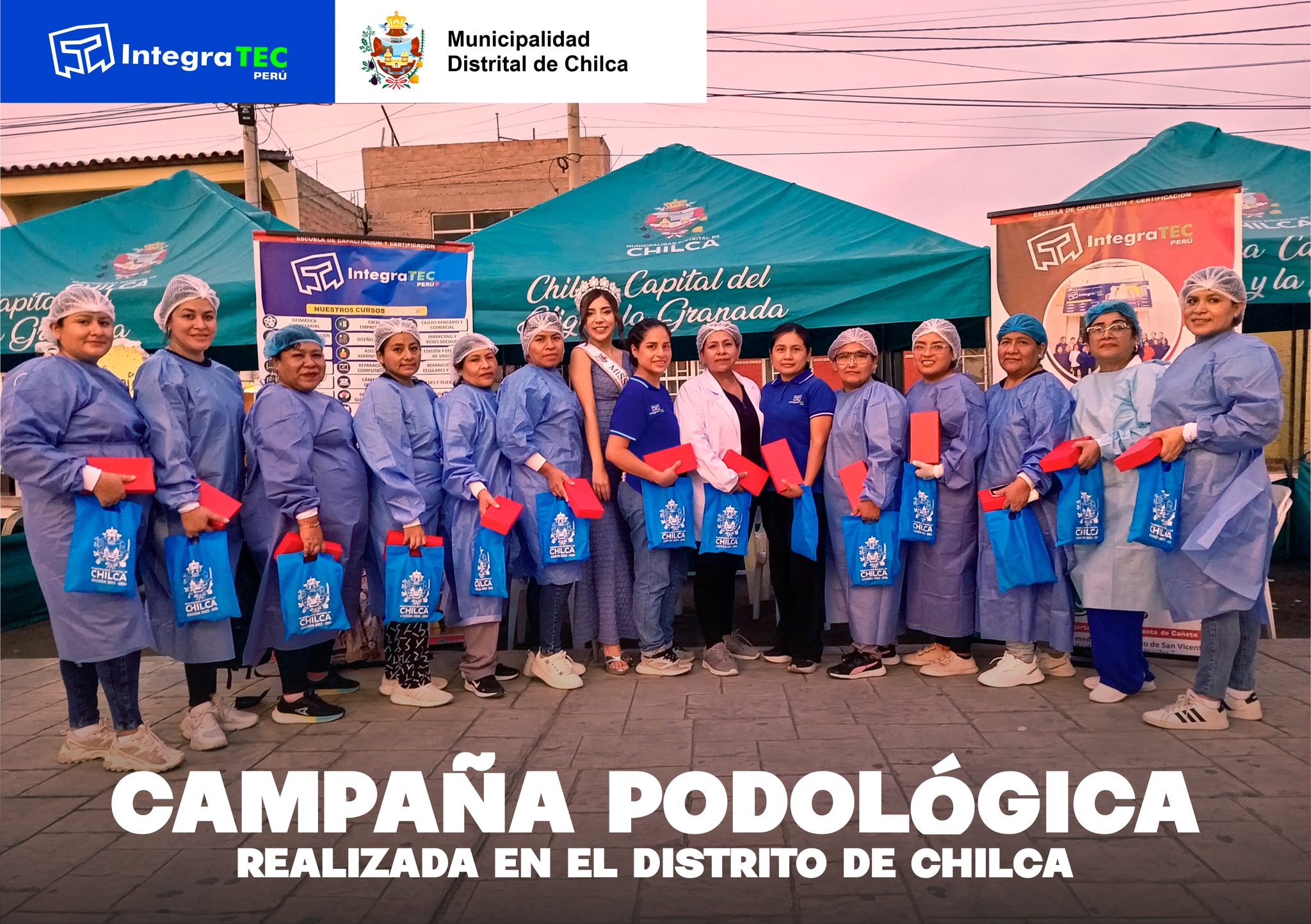 CAMPAÑA GRATUITA DE FISIOTERAPIA - CHILCA